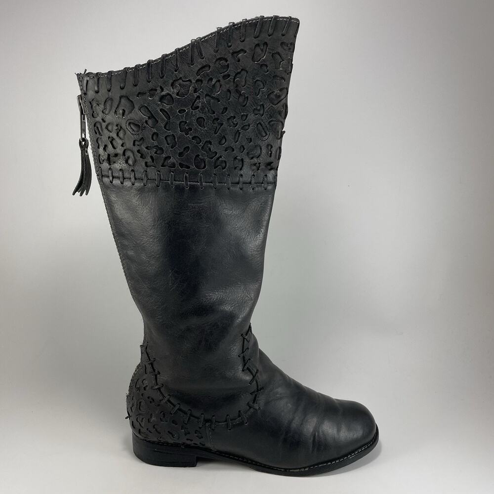 Corral Charlie Riding Boot Womens Size 8 M Indie Spirit Black Western Cowgirl